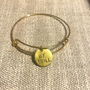 Adjustable “Be Still” Bracelet